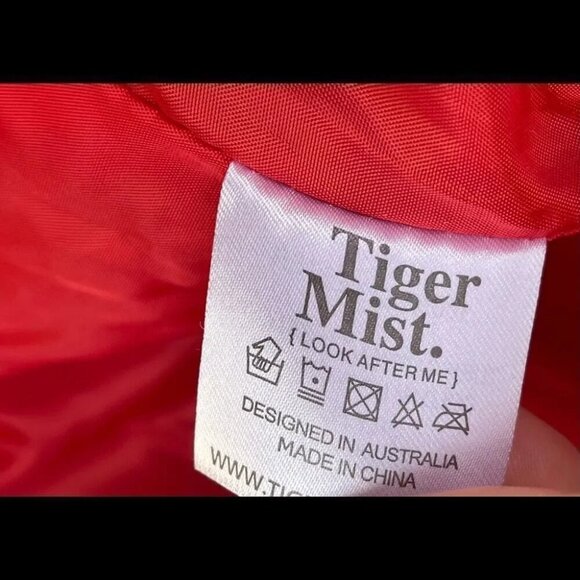 Tiger Mist Red Teddy Coat medium - Picture 7 of 7